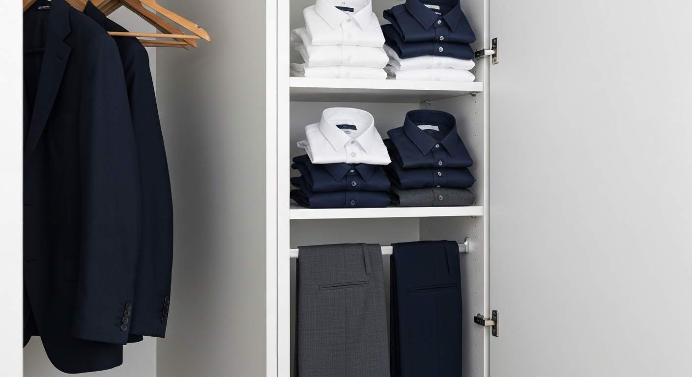 Bygg din capsule wardrobe herr med färre plagg